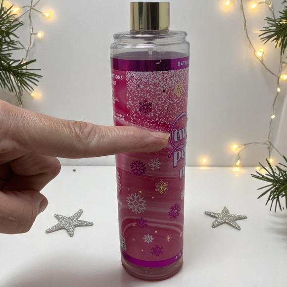 NEW Lot 3 x Bath & Body Works Twisted Peppermint Fragrance Body Mists + Bonus - Picture 3 of 3